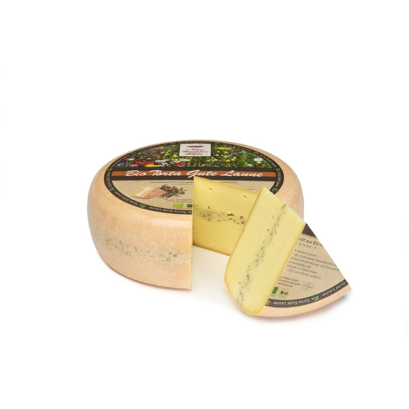 Die Käsemanufaktur Allgäu  Bio Torta Gute Laune 50% Fett i. Tr.ttkäse - Produktbild
