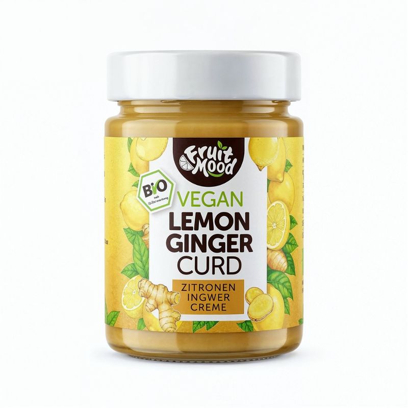 Fruit Mood Fruit Mood - Vegan Lemon-Ginger Curd - Produktbild