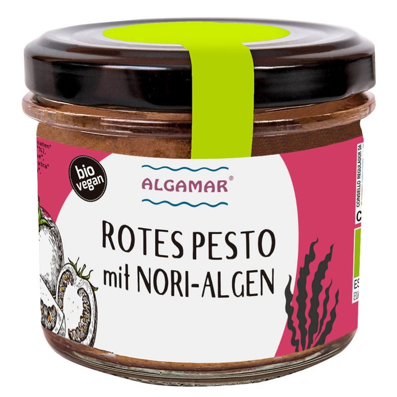 Algamar Rotes Pesto mit Nori-Algen - Produktbild