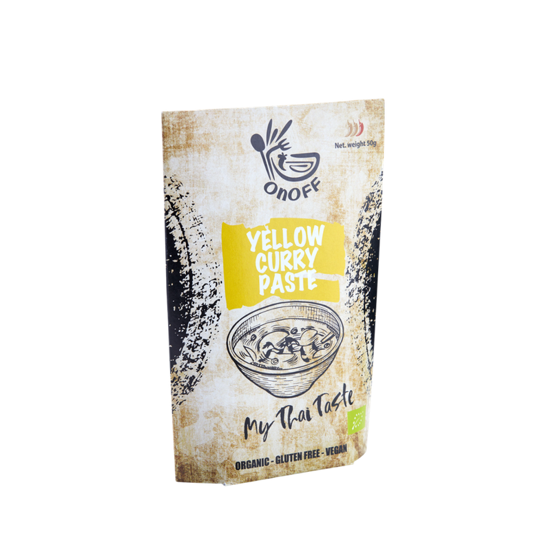 ONOFF spices On Off Spices Organic Thai Yellow Curry Paste - Produktbild