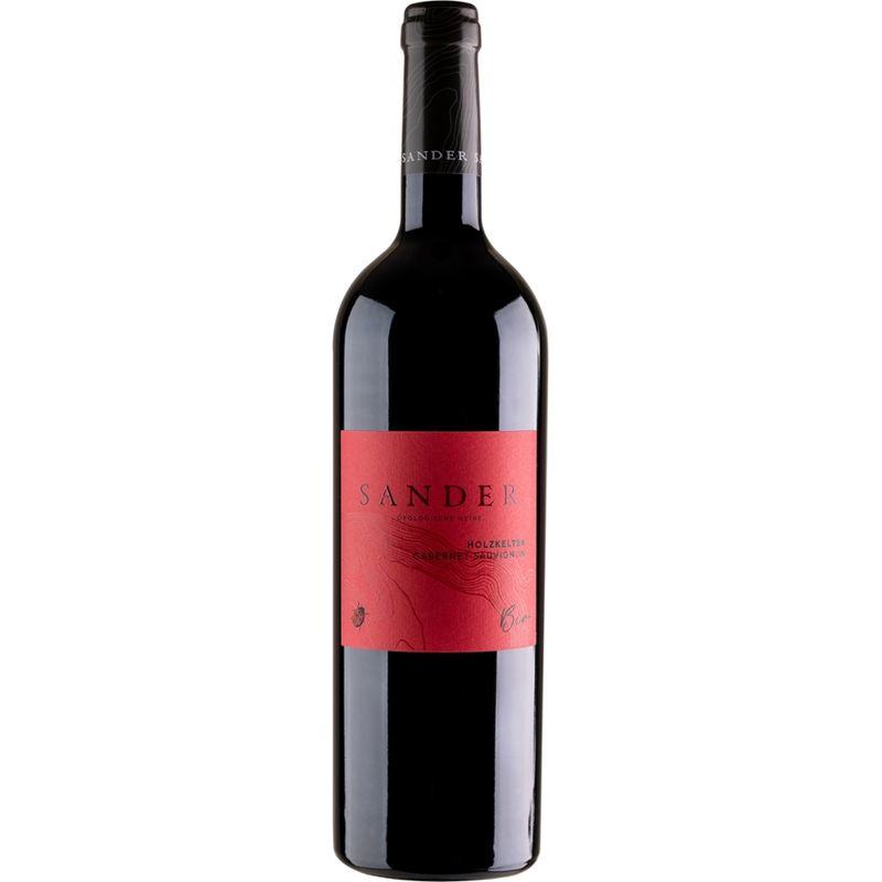 Sander – ökologische Weine Holzkelter trocken Cabernet Sauvignon - Produktbild