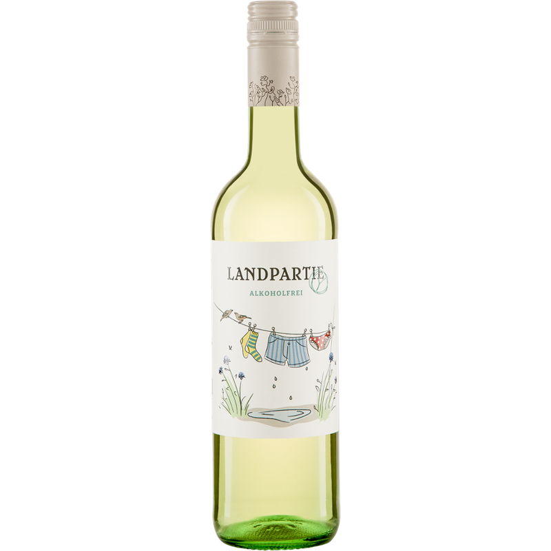 Riegel Eigenmarke LANDPARTY alkoholfrei Weiß - Produktbild