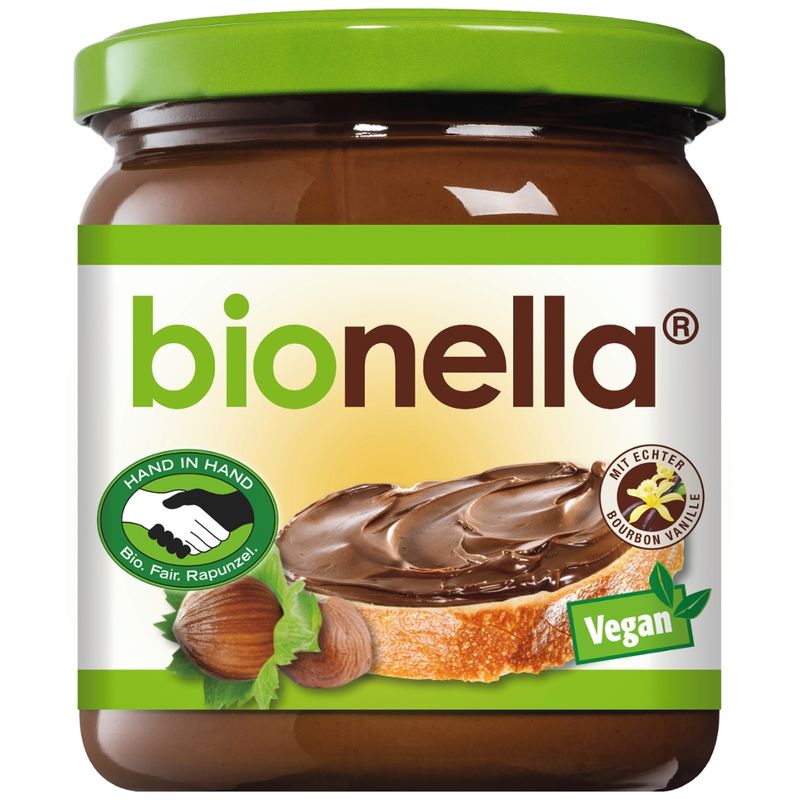 Rapunzel bionella Nussnougat-Creme vegan HIH - Produktbild