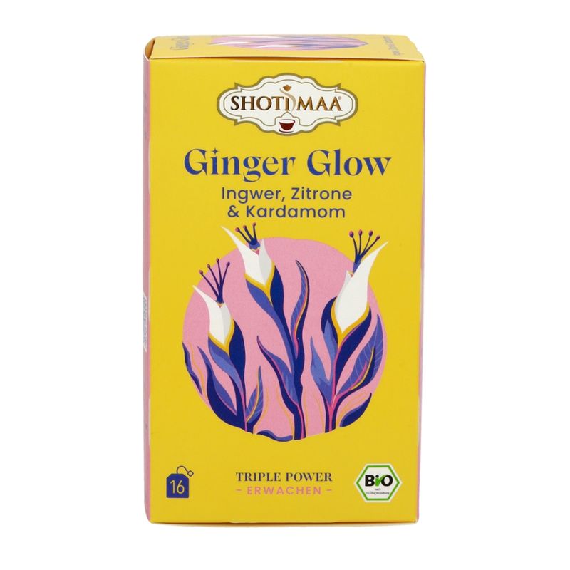 Shoti Maa Ginger Glow - Ingwer, Zitrone & Kardamom - Produktbild