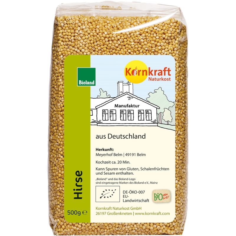 Kornkraft Hirse aus Deutschland - Produktbild