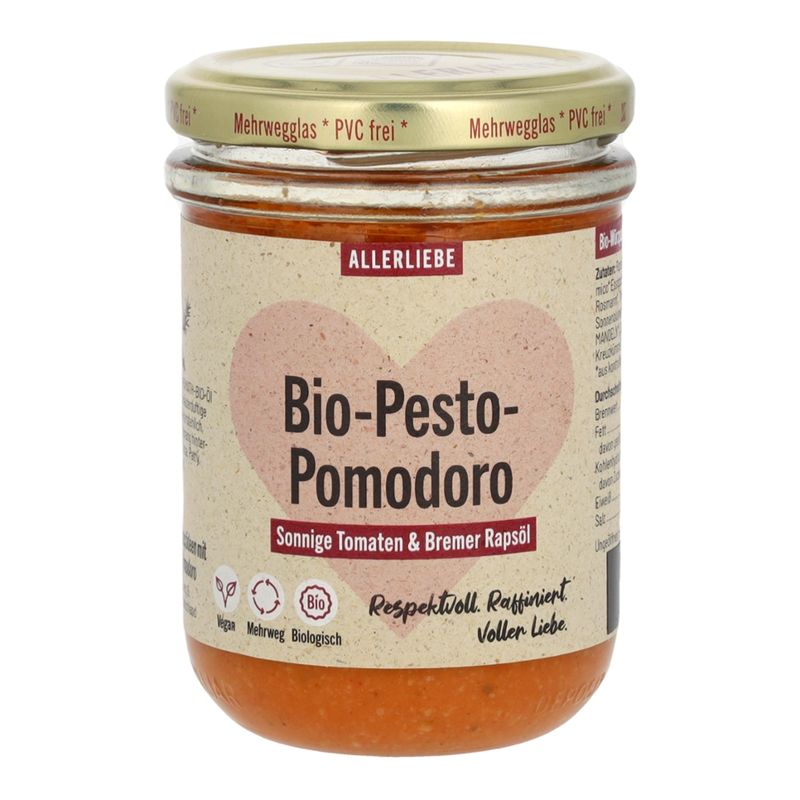 ALLERLIEBE ALLERLIEBE Bioland Pesto Pomodoro 175g - Produktbild