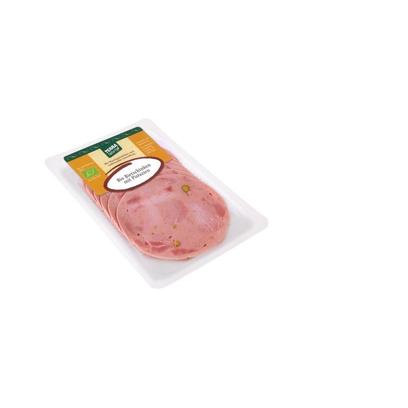 Terra Naturkost Handels KG Bio Bierschinken mit Pistazien - Produktbild