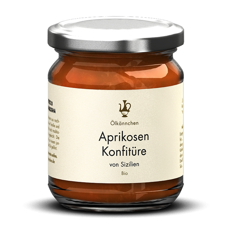 Ölkännchen Ölkännchen Aprikosen Konfitüre, 73% Frucht, Sizilien IT 220g - Produktbild