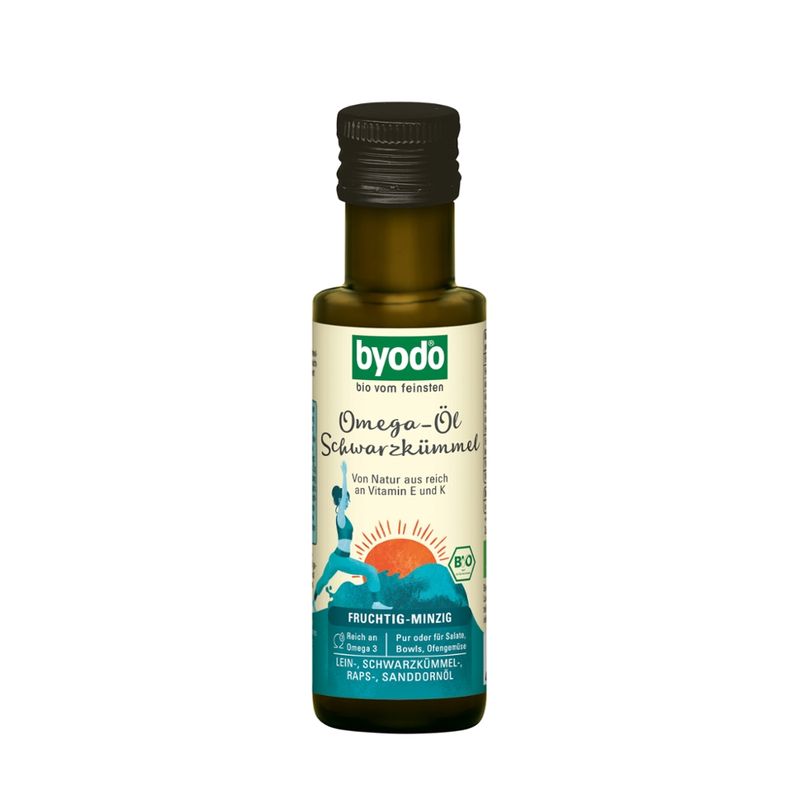 Byodo Omega Oil Black Cumin, 100 ml - Produktbild