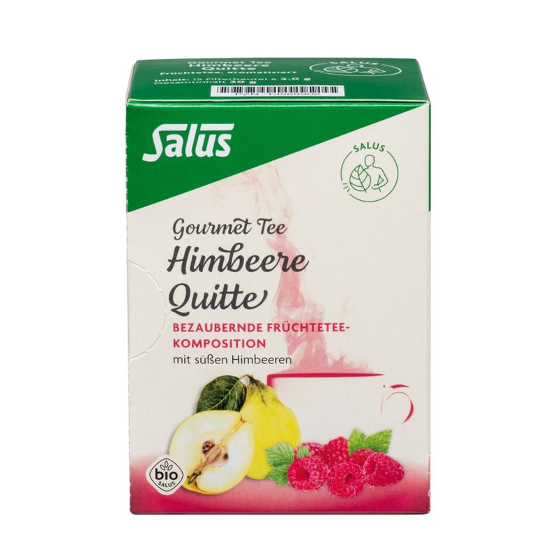 Salus® Gourmet Himbeere QuitteTee bio 15FB - Produktbild