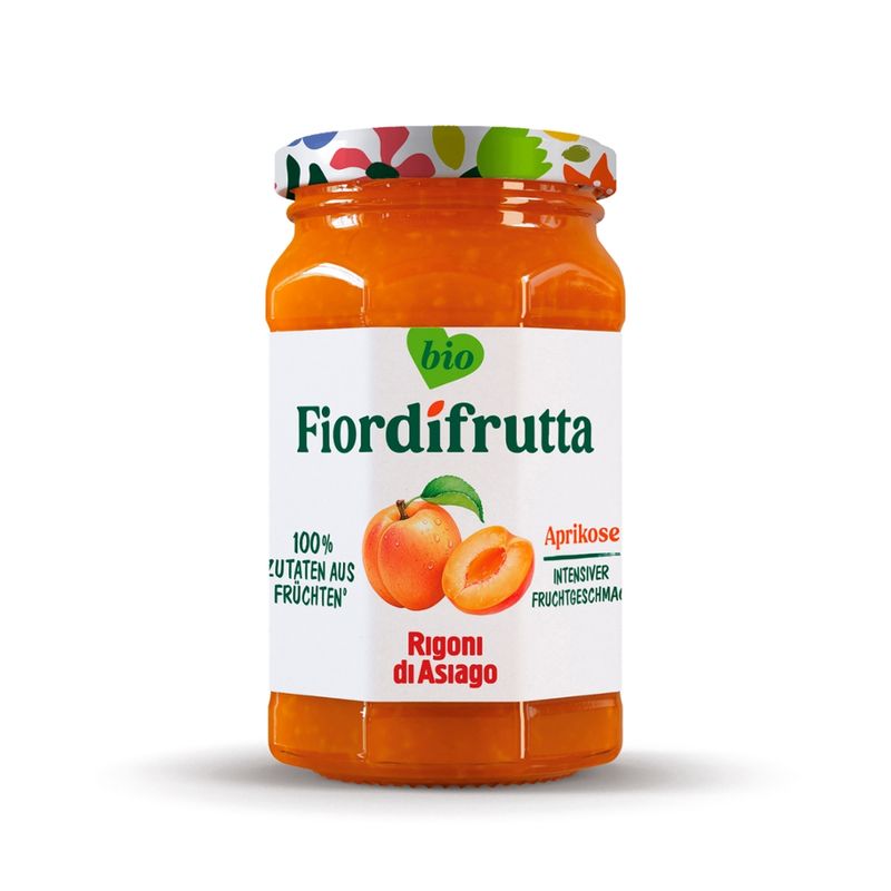 Rigoni di Asiago S.R.L.  Fiordifrutta Bio Aprikosen-Aufstrich - Produktbild