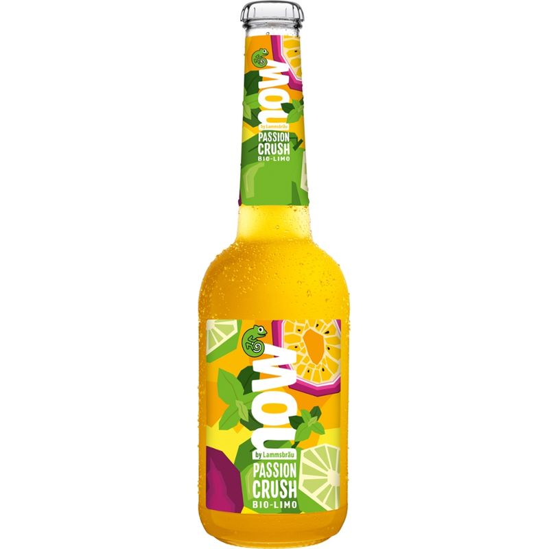 now now Bio Limo Passion Crush (Bio) 0,33l - Produktbild