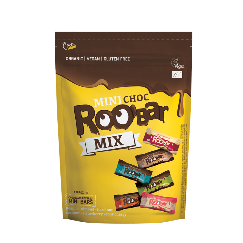 Roobar Roobar Mix mini choc bars (18 x 10 g) - Produktbild