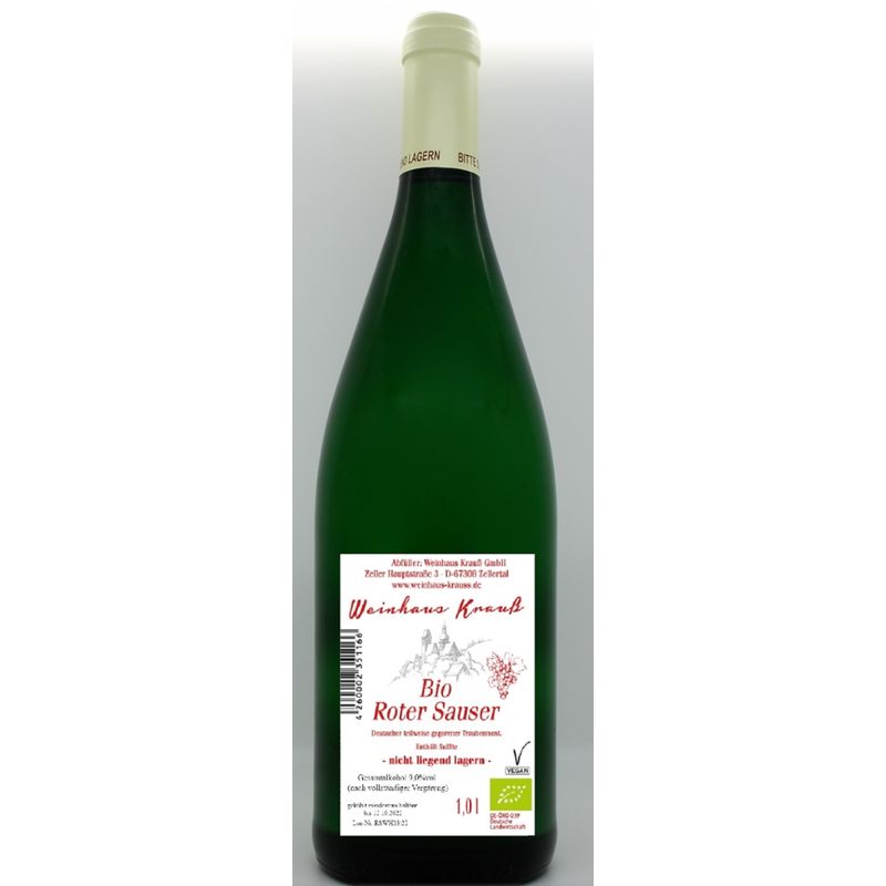 Zellertaler Keller Roter Sauser, Dennree - Produktbild