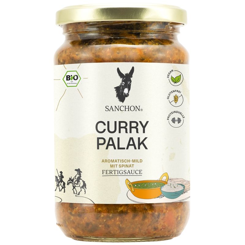Sanchon FS Curry Palak, 330 ml, SANCHON, bio - Produktbild