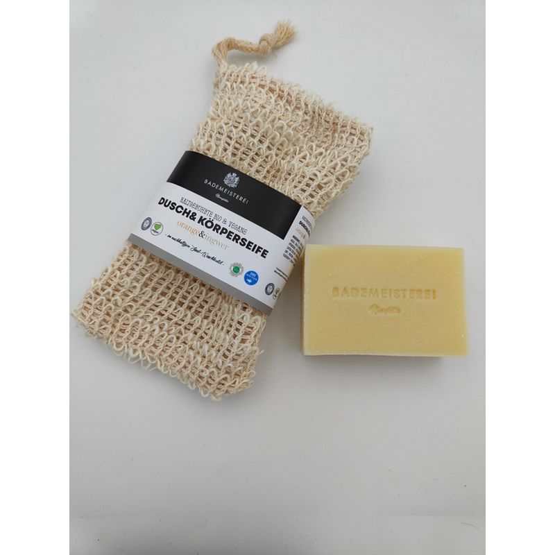 Bademeisterei Bademeisterei Bio-Seife "Orange & Ingwer" 100g AT-BIO-301 - Produktbild