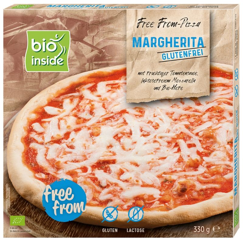 bio inside Glutenfreie Pizza Margherita - Produktbild