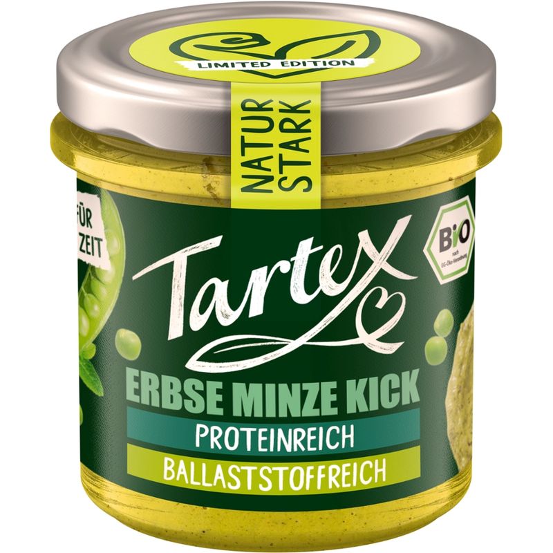 Tartex Limited Edition Natur Stark Erbse Minze Kick - Produktbild