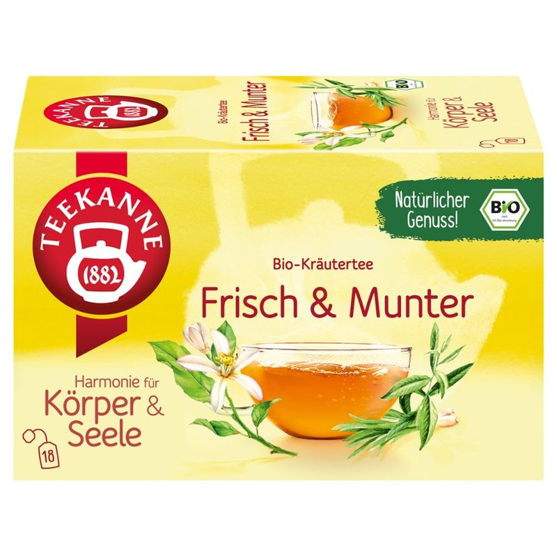 Teekanne BIO Frisch & Munter 10x18 - Produktbild