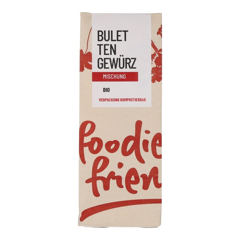 foodie & friends BIO Buletten/Frikadellen Gewürz Tüte - Produktbild