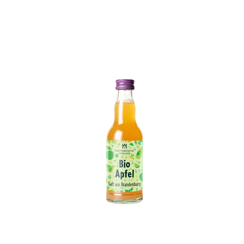 MostManufaktur Havelland Bio-Apfelsaft 200 ml aus Brandenburg - Produktbild