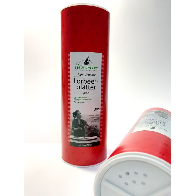 Heuschrecke Lorbeerblätter, ganz, Gastro, kbA - Produktbild