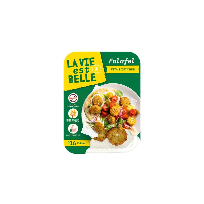 La Vie Est Belle Falafel Feta & Zucchini - Produktbild