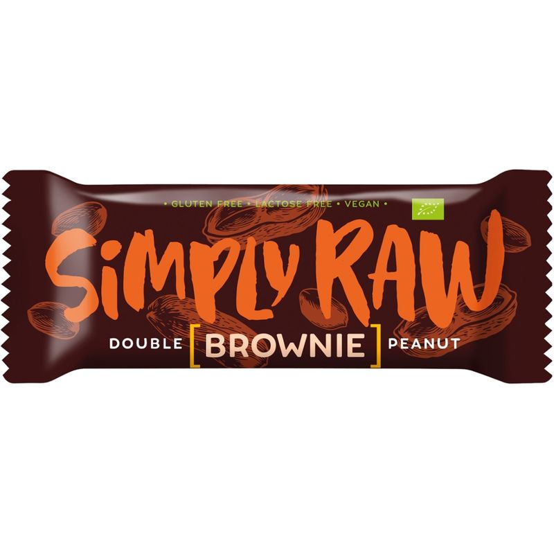 Simply Raw Brownie Double Peanut - Produktbild