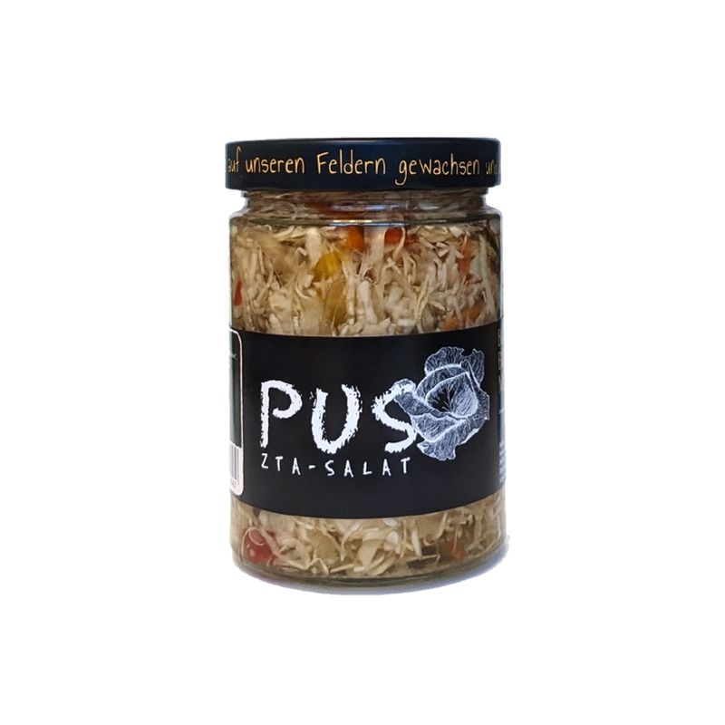 Biohof Bubenicek Meiberger - Sauergemüse Pusztasalat 520g - Produktbild
