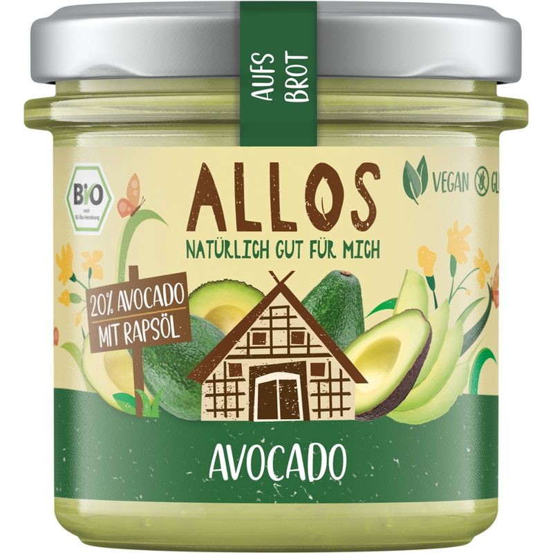 Allos aufs Brot Avocado - Produktbild