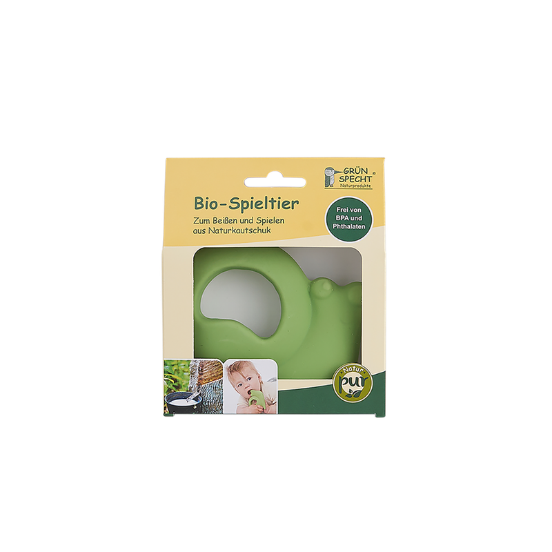 GRÜNSPECHT Naturprodukte Bio-Spieltier Schnecke, Naturkautschuk - Produktbild