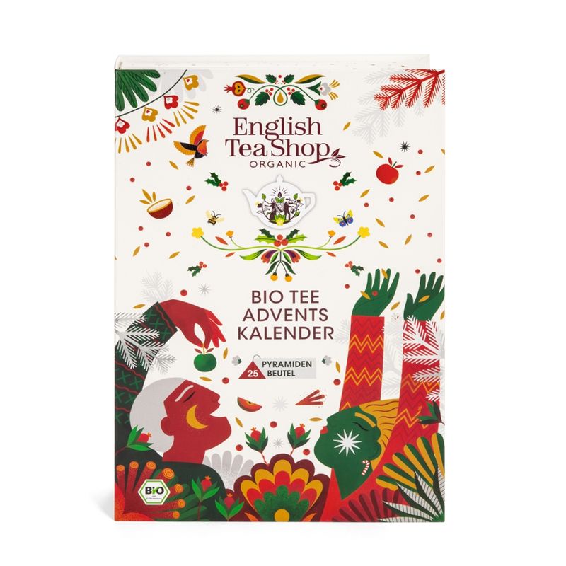 English Tea Shop ETS - Tee Adventskalender Teebuch, BIO, 25 Pyramidenbeutel - Produktbild
