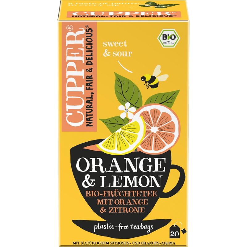 Cupper Orange & Lemon Infusion - Produktbild