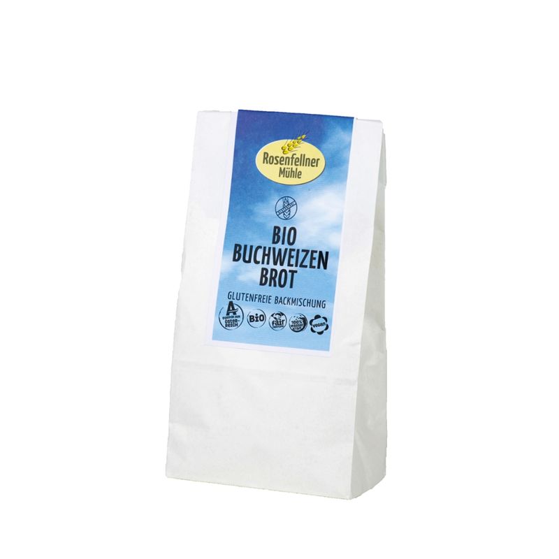 Rosenfellner Mühle & Naturkost Bio Buchweizenbrot glutenfrei Backmischung 500g - Produktbild