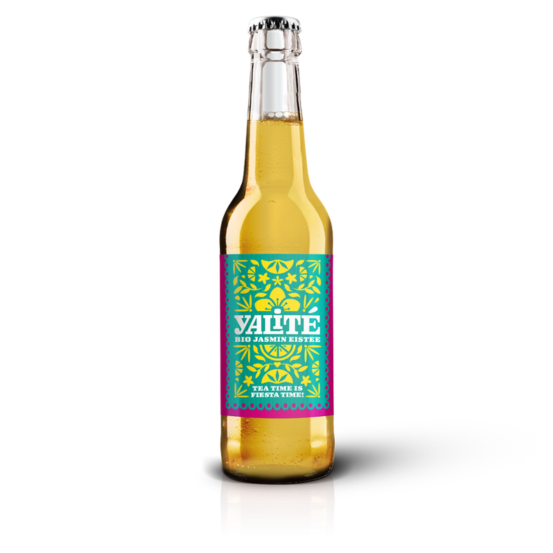 YALITE Yalité Bio Eistee auf Basis von Grüntee Jasmin mit Limettensaft ohne Extrakte oder Zusatzstoffe - Produktbild