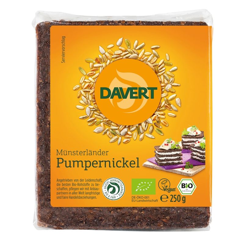 Davert Pumpernickel 250g - Produktbild