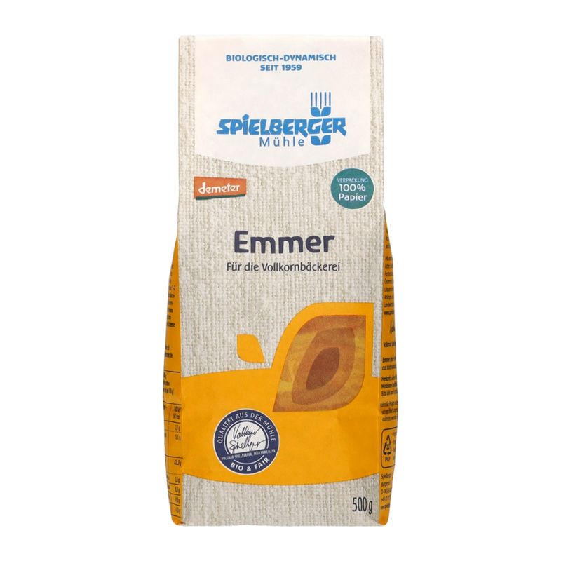 Spielberger Mühle Emmer, demeter - Produktbild