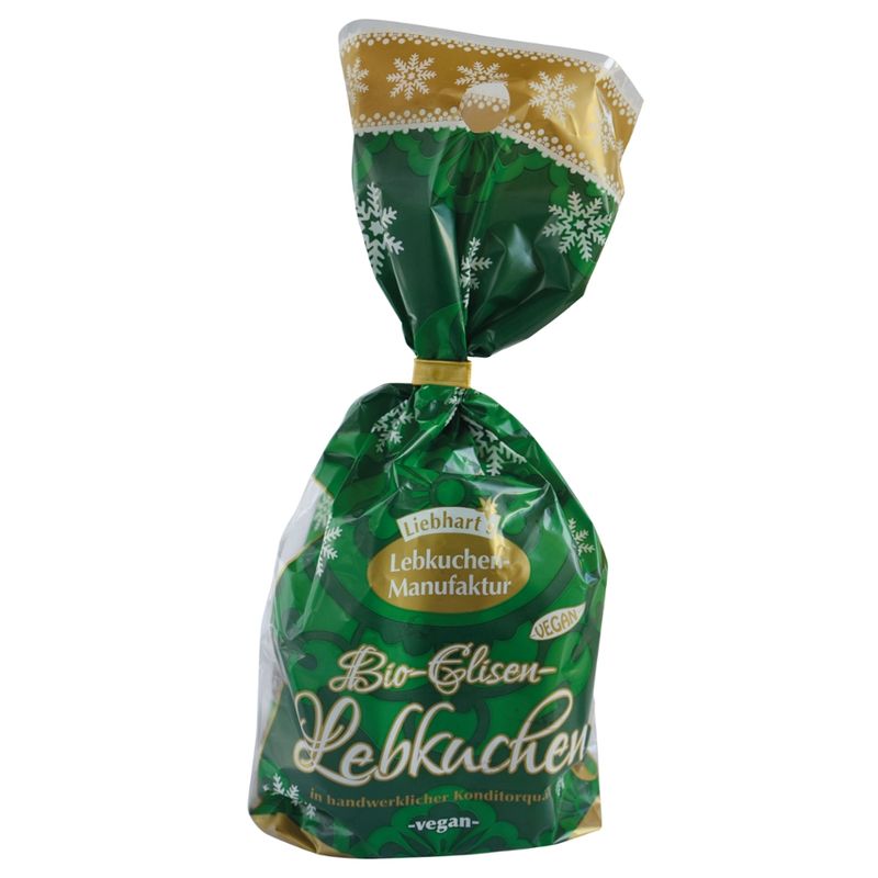 Liebhart's Gesundkost  Bio-Elisen-Lebkuchen,glutenfrei,vegan,schokoliert - Produktbild