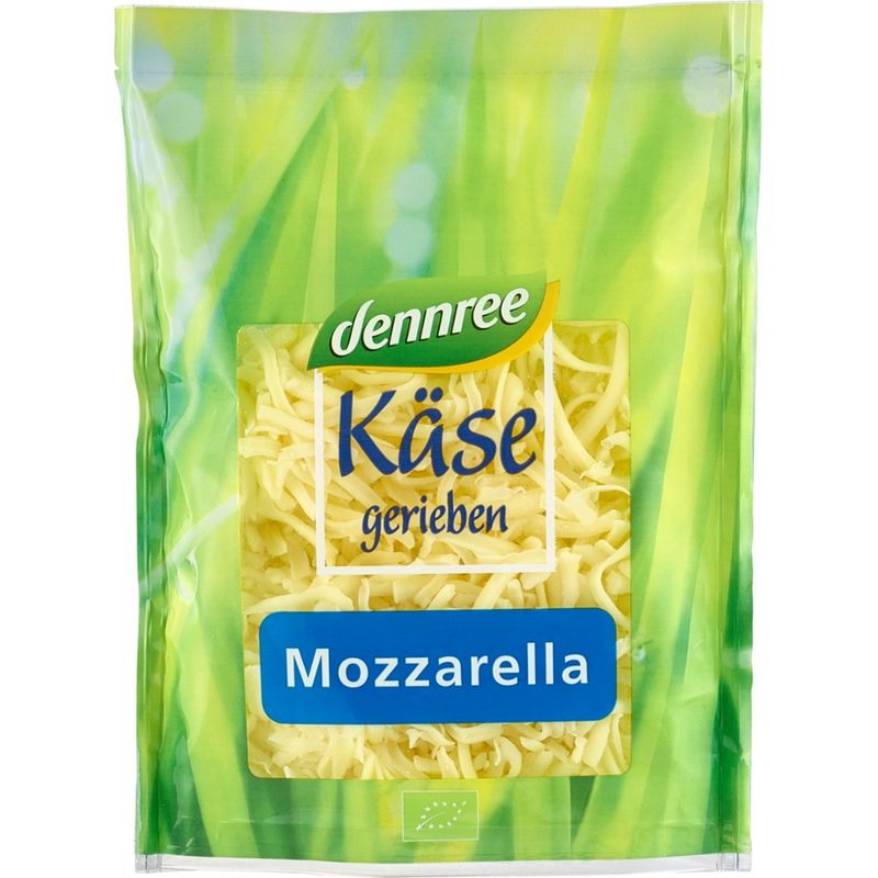 dennree Mozzarella gerieben, mindestens 40% Fett i. Tr. - Produktbild