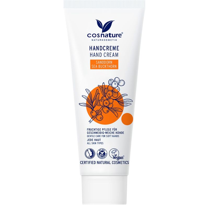 Cosnature  Handcreme Sanddorn 75 ml - Produktbild