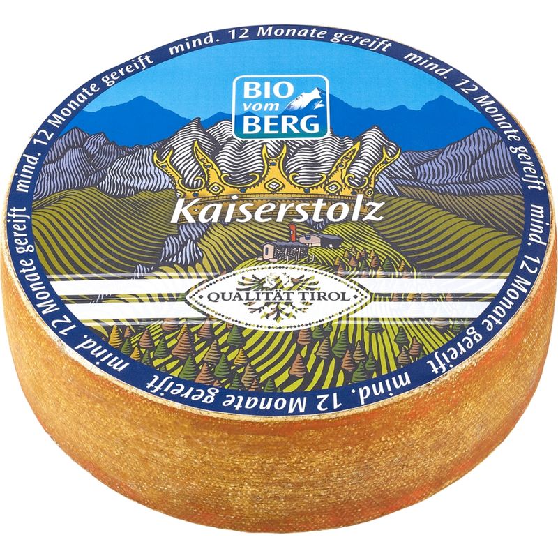 BIOvomBERG BIO vom BERG Tiroler Bio-Kaiserstolz mind. 12 Monate Halblaib - Produktbild