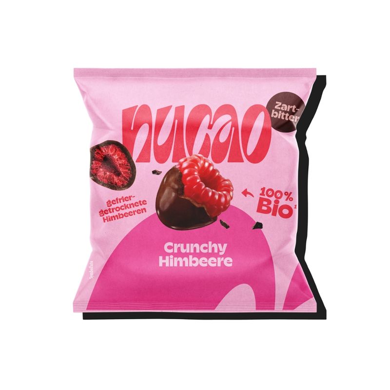 nucao nucao fruits Crunchy Raspberries (organic) - DE - Produktbild