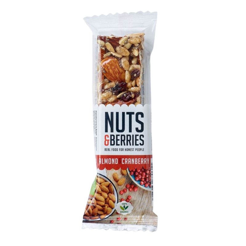 Nuts & Berries Nuts & Berries ALMOND CRANBERRY BIO 30g - Produktbild