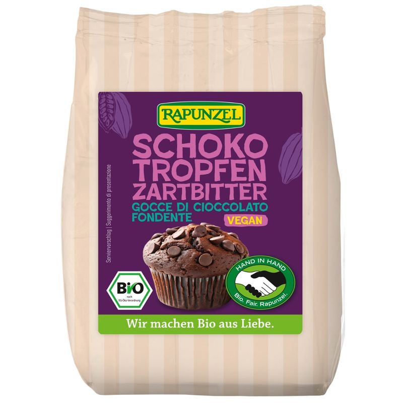 Rapunzel Schokotropfen Zartbitter HIH - Produktbild