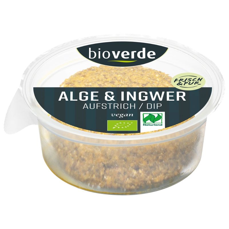 bio-verde Alge & Ingwer NATURLAND 100 g - Produktbild