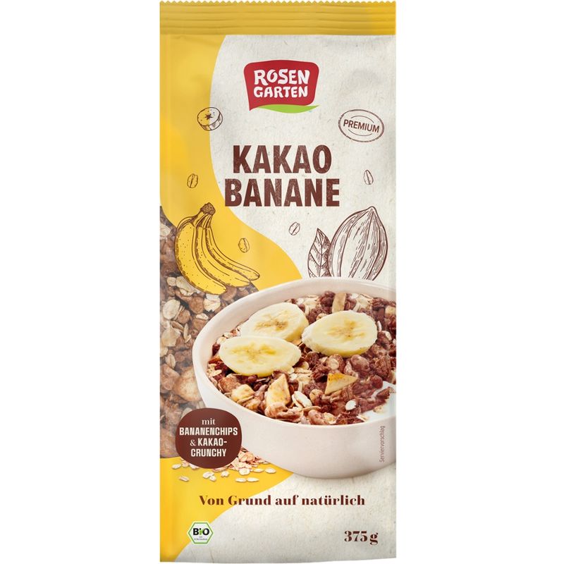 Rosengarten Kakao-Banane-Müsli - Produktbild