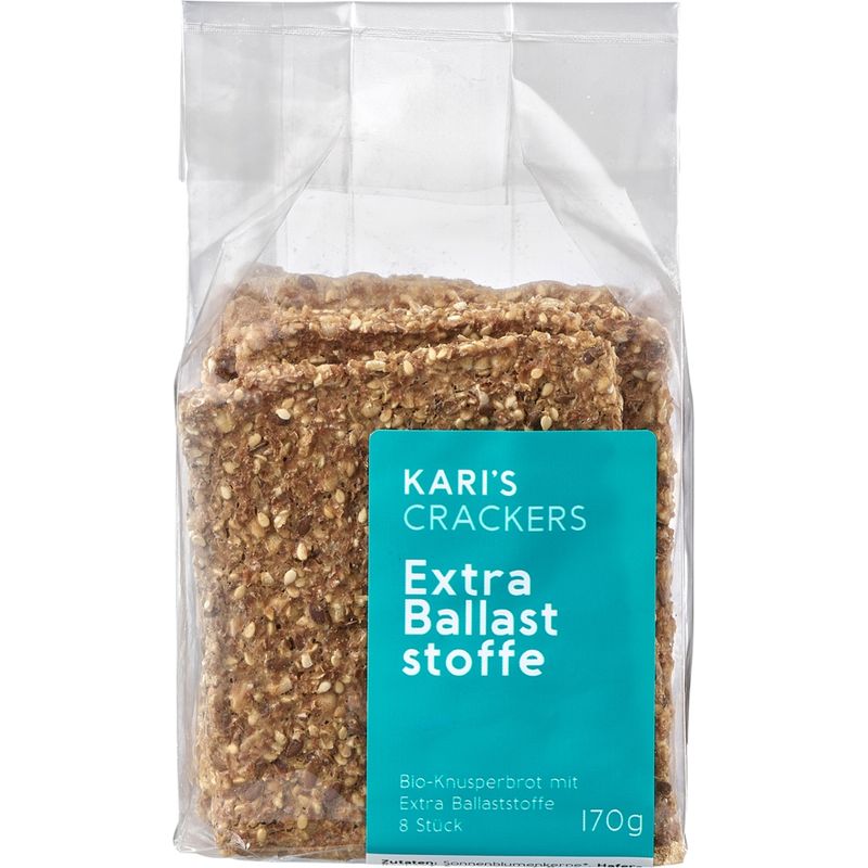 Kari's Crackers Kari's Cracker Extra Ballaststoffe - Produktbild