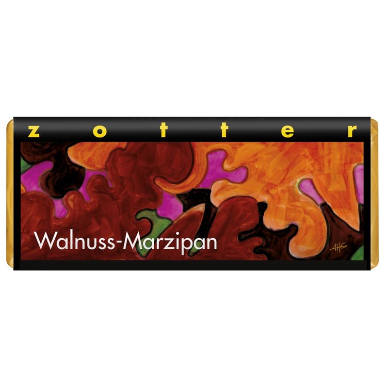 Zotter Schokolade Walnuss-Marzipan (+) - Produktbild