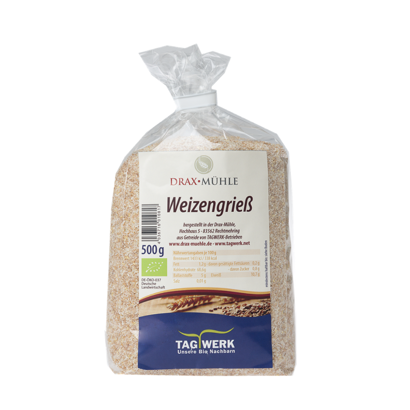 TAGWERK Weizengrieß Draxmühle - Produktbild