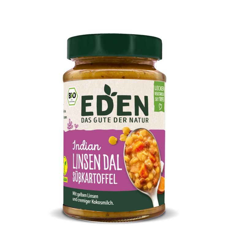 EDEN Indian Linsen Dal Süßkartoffel Bio - Produktbild